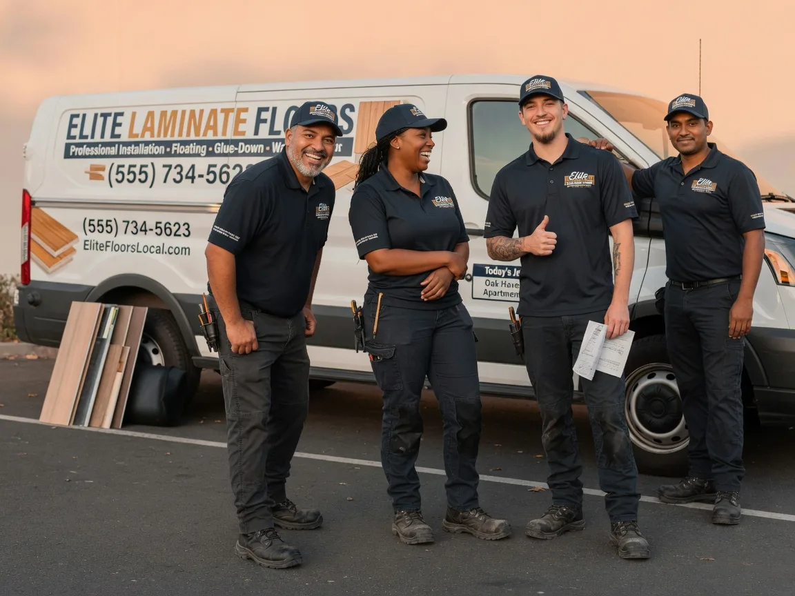 Laminate flooring installation company in Perrin, TX